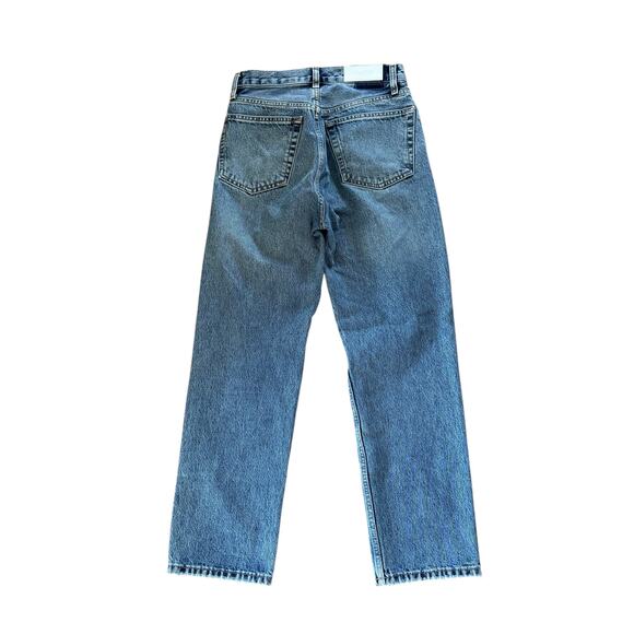 Re/Done Originals 70’s Ultra Stovepipe Jean Light Destroyed 15 Wash - Picture 3 of 11